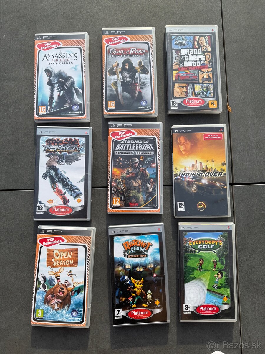 Hry na psp