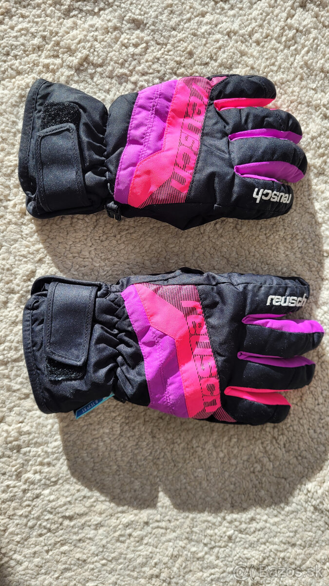 Predám detské lyžiarske rukavice Reusch Waterproof R-Tex XT