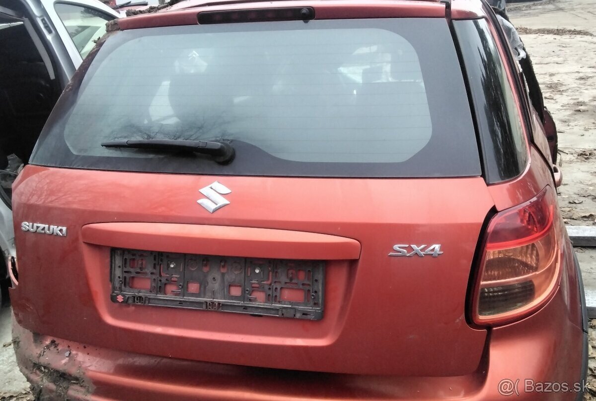 SUZUKI SX4 1.6 2011 88kW Predám MOTOR M16A, PIATE DVERE