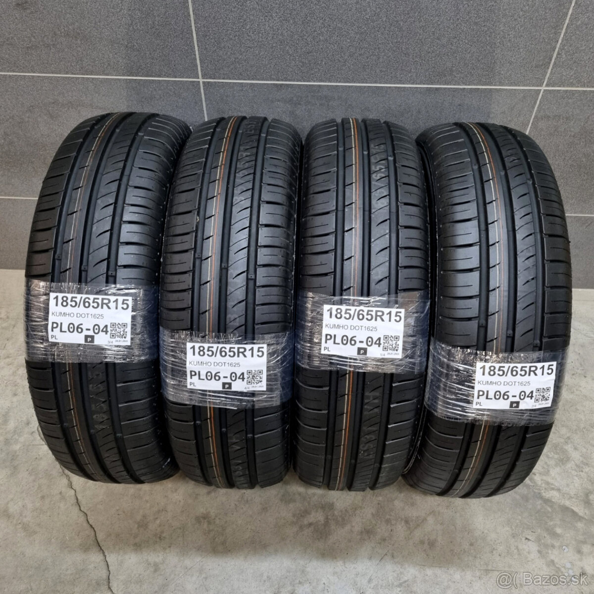 Letné pneumatiky 185/65 R15 KUMHO
