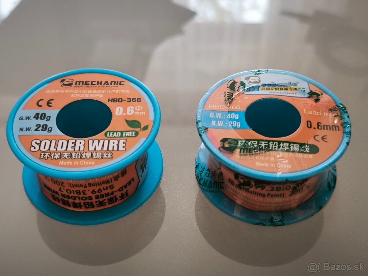 Spájkovací cín MECHANIC HBD-366