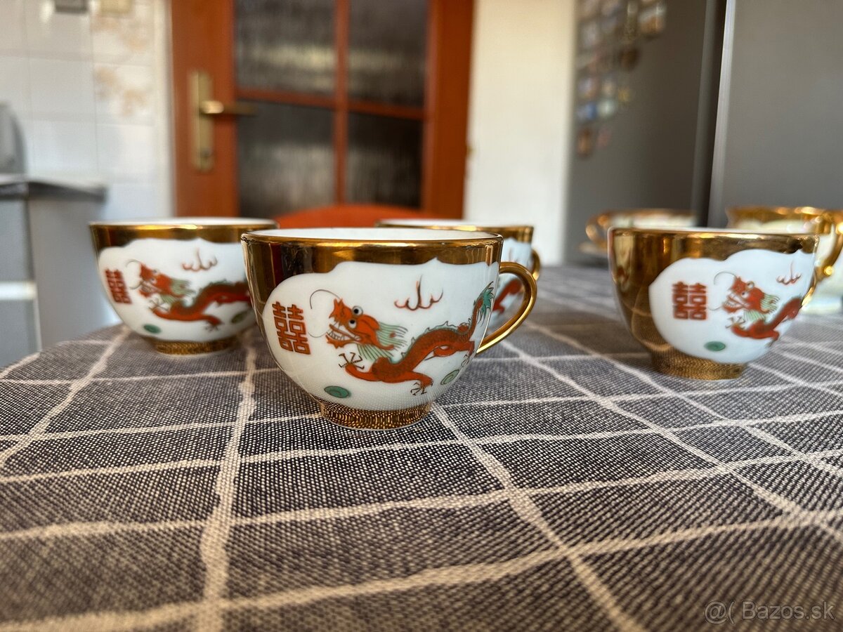 Pravý čínsky porcelánový set