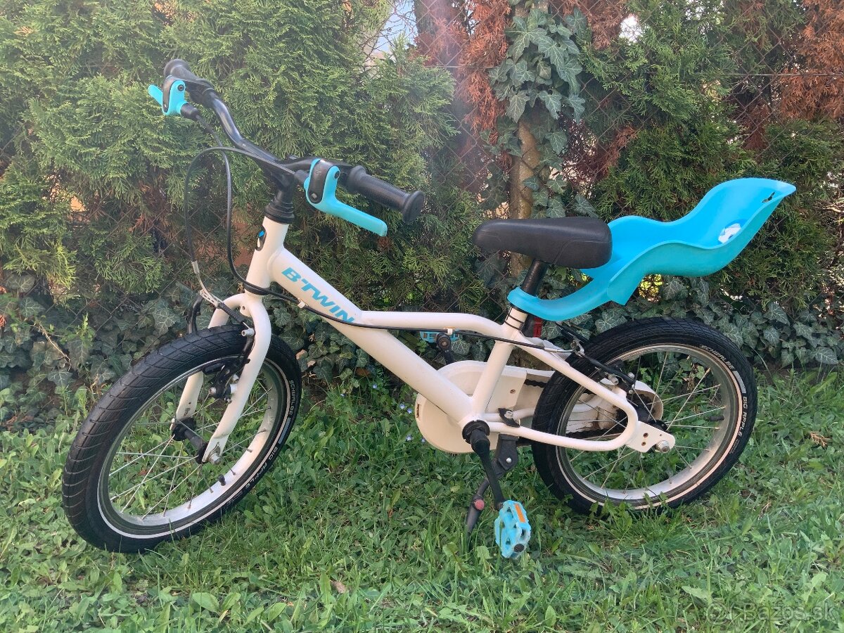 16 - palcový bicykel na 4- 6 rokov BTWIN Decathlon