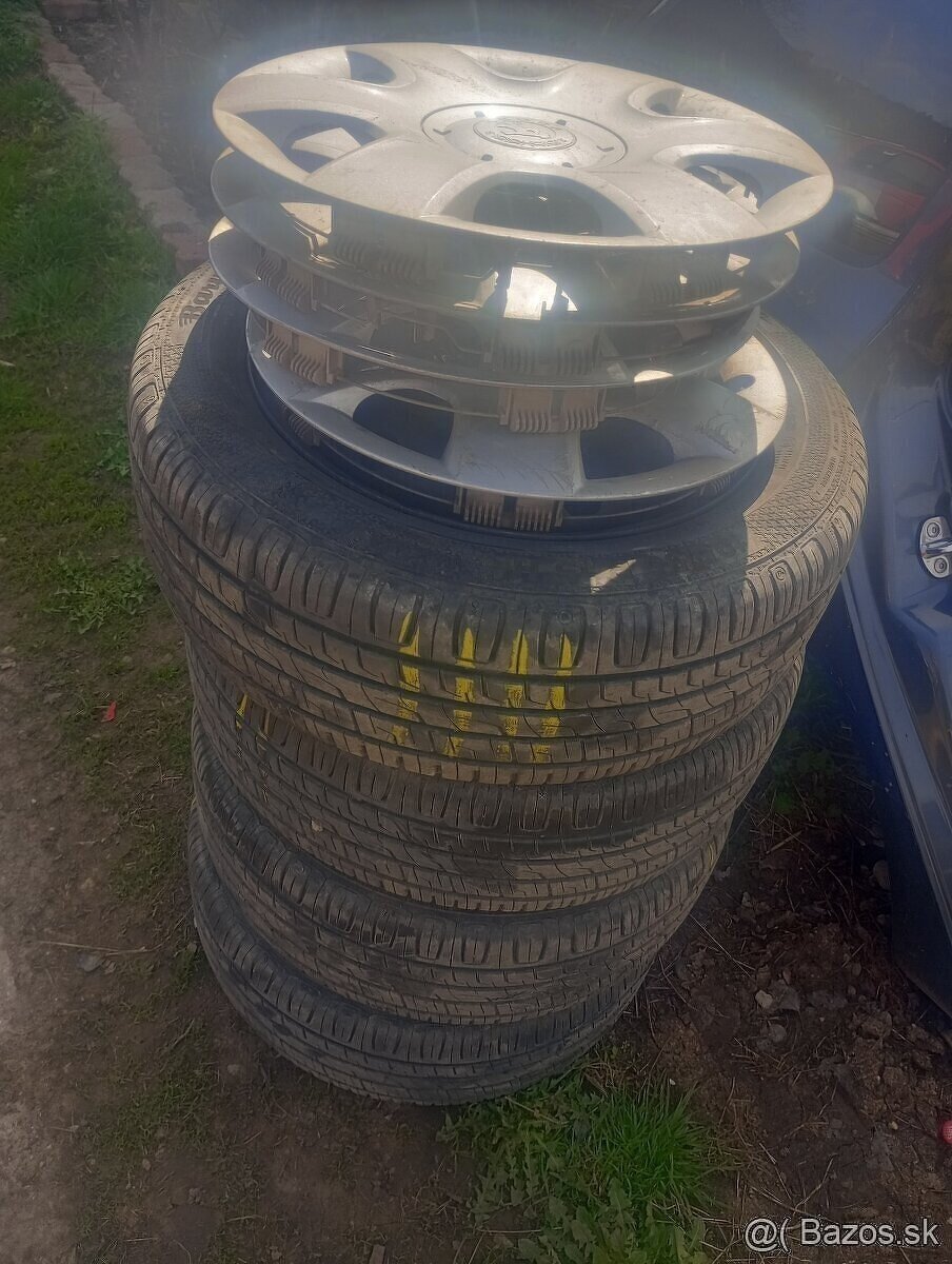 5x100 R15 letné kolesá