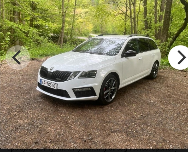 Škoda Octavia 2.0 RS 180kW Dsg
