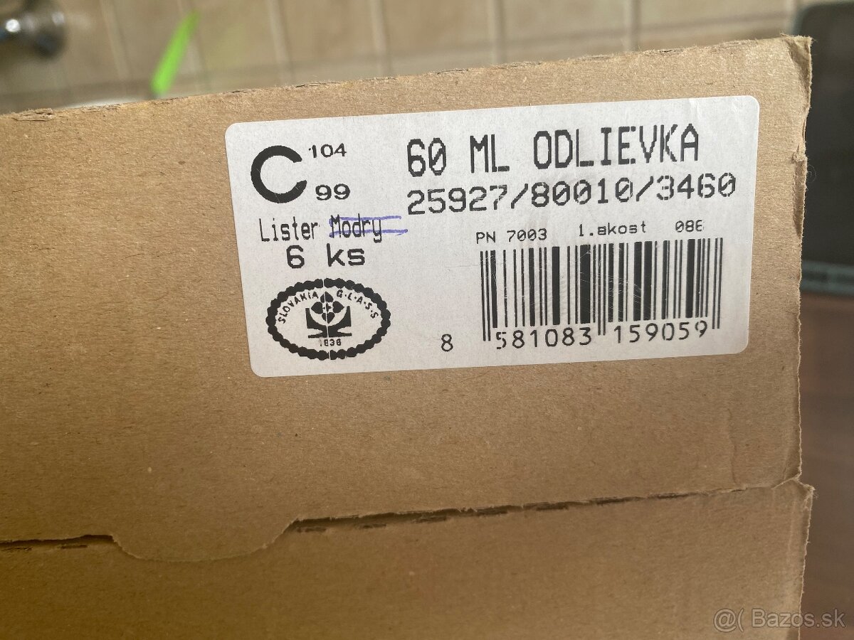 Sklenené poldecáky