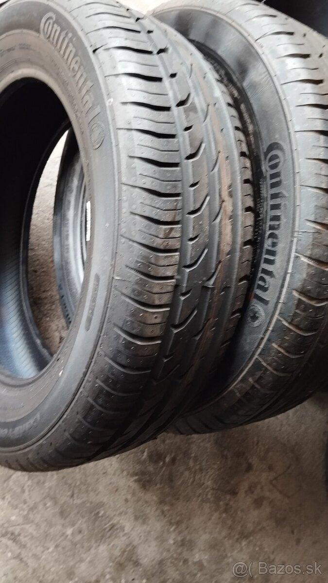 2X ZANOVNE LETNE PNEU.195/60R16 CONTINENTAL