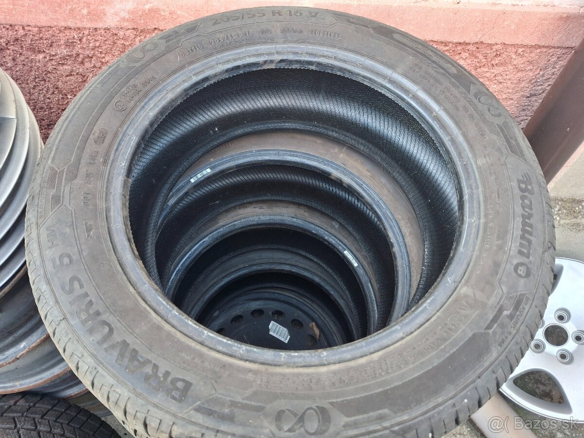 Letné pneumatiky 205/55 R16