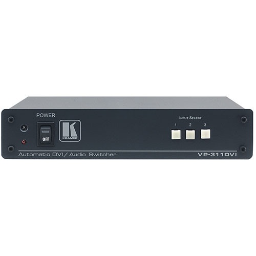 KRAMER VP-311DVI 3x1 digitálny audio prepínač
