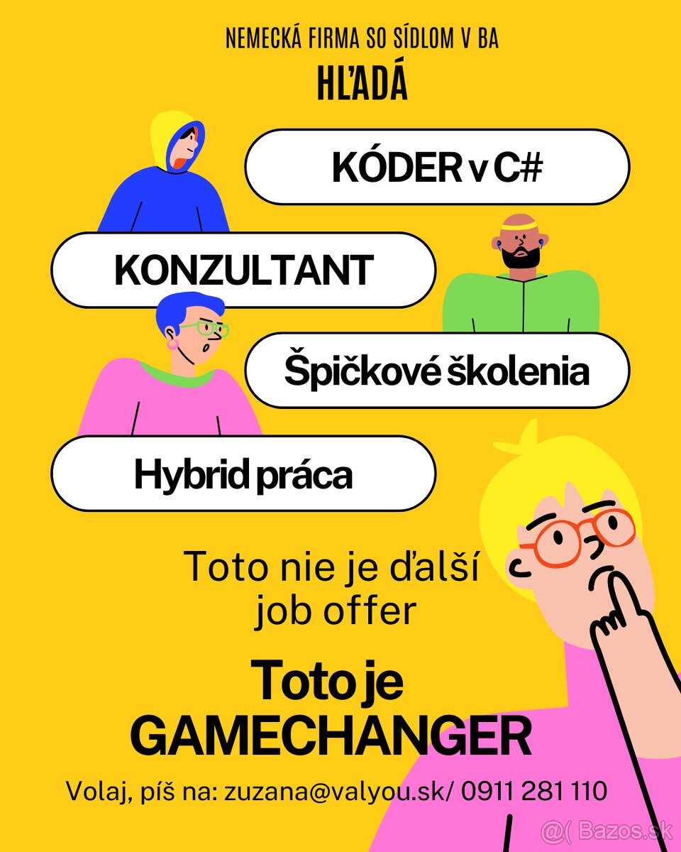 C# s dušou konzultanta? Máme pre teba mission.