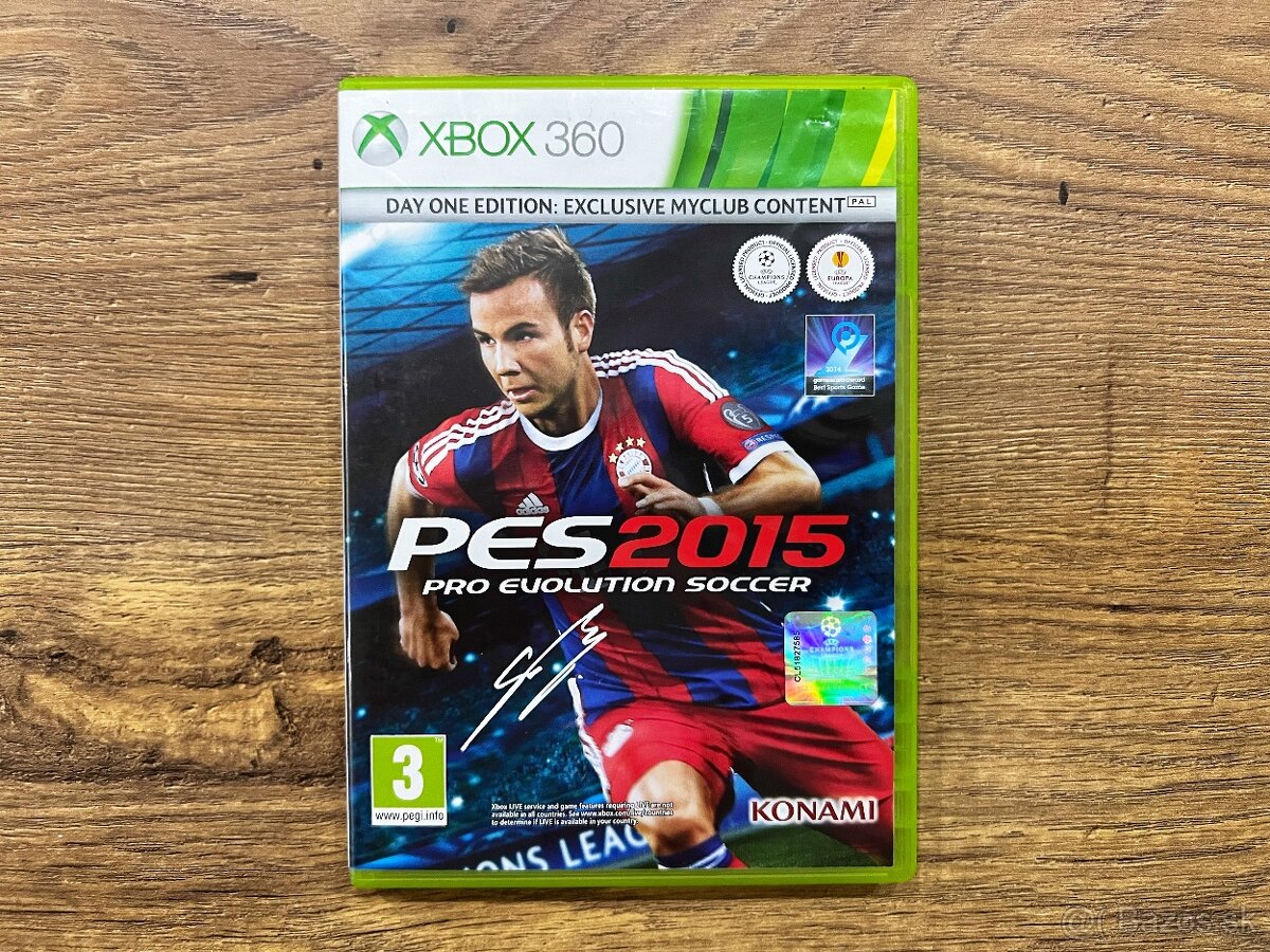 Pro Evolution Soccer 2015 na Xbox 360