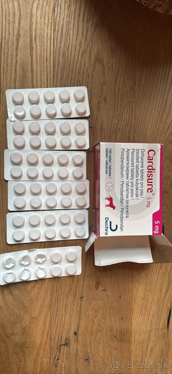Bravecto pre mensie plemena 4,5-10kg a cardisure 5mg
