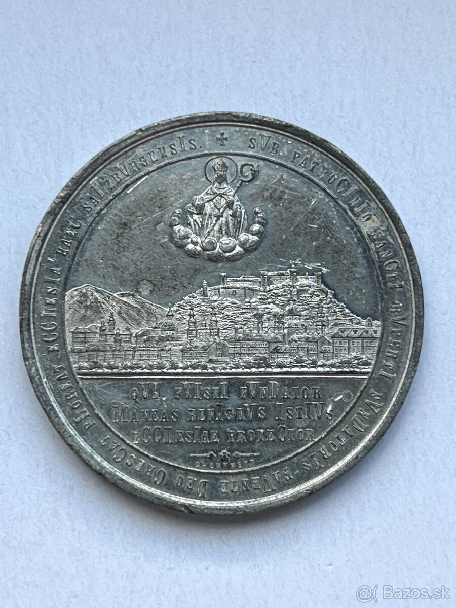 Predám medailu Salzburg 1882