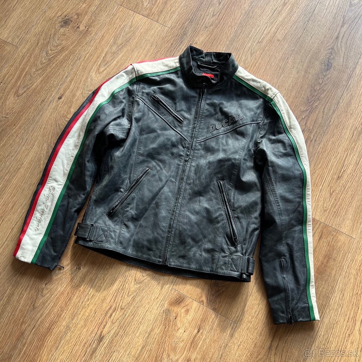 Ducati by Dainese borgo panigale single leather biker jacket