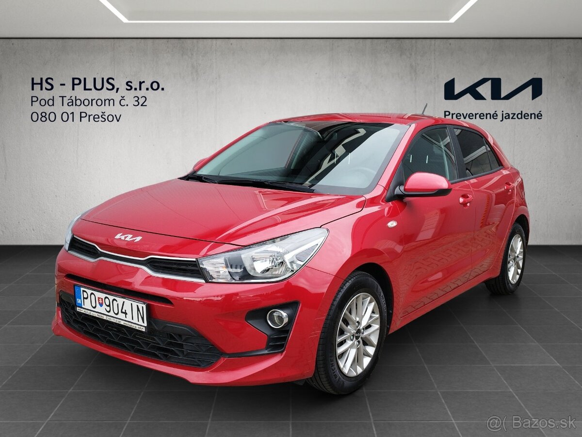 KIA RIO 1,0 T-GDi EXTRA + COMFORT PACK M6 | REZERVOVANÉ