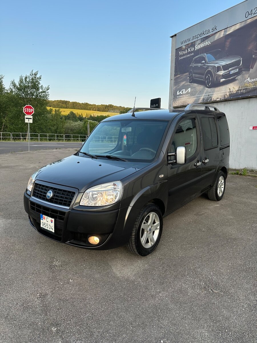 Fiat Doblo Malibu 1.9 MULTIJET 8V 88kw/120PS Ťažné,8kolies