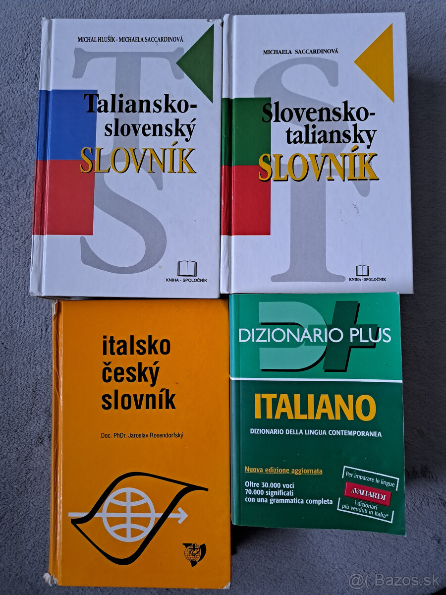 Taliančina-slovníky