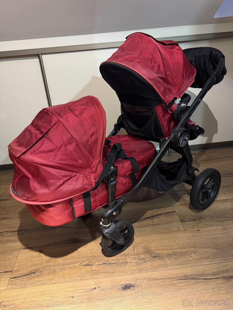 Baby Jogger City Select 2x sedacka 1x vanicka