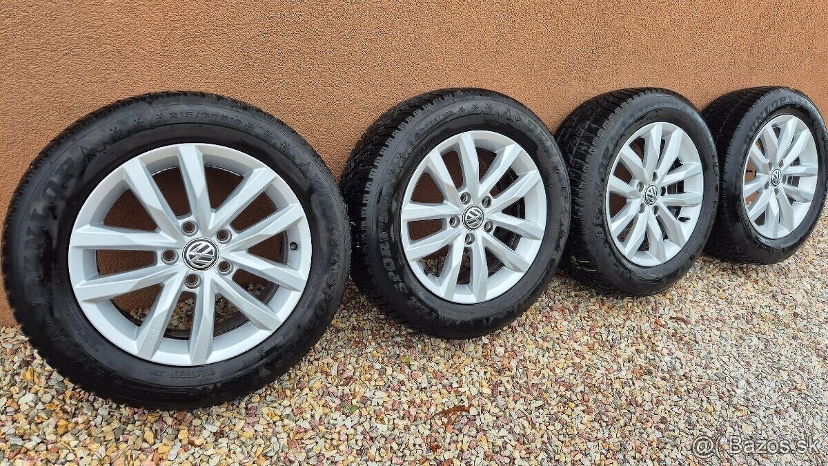 Predam originálne kolesa Volkswagen 5x112 r16