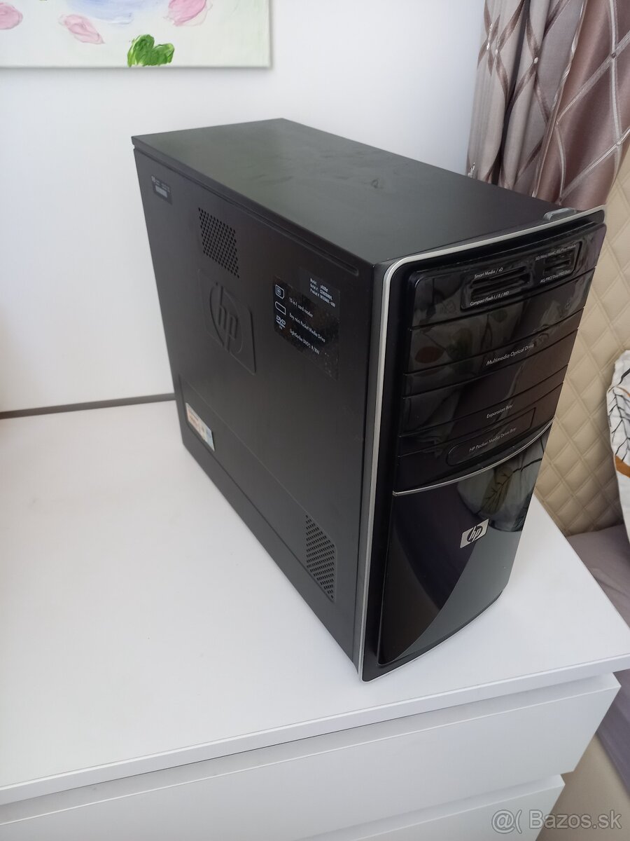 Predám PC HP Pavilion P6320. 4-jadro/8GB RAM/SSD+HDD/W10.