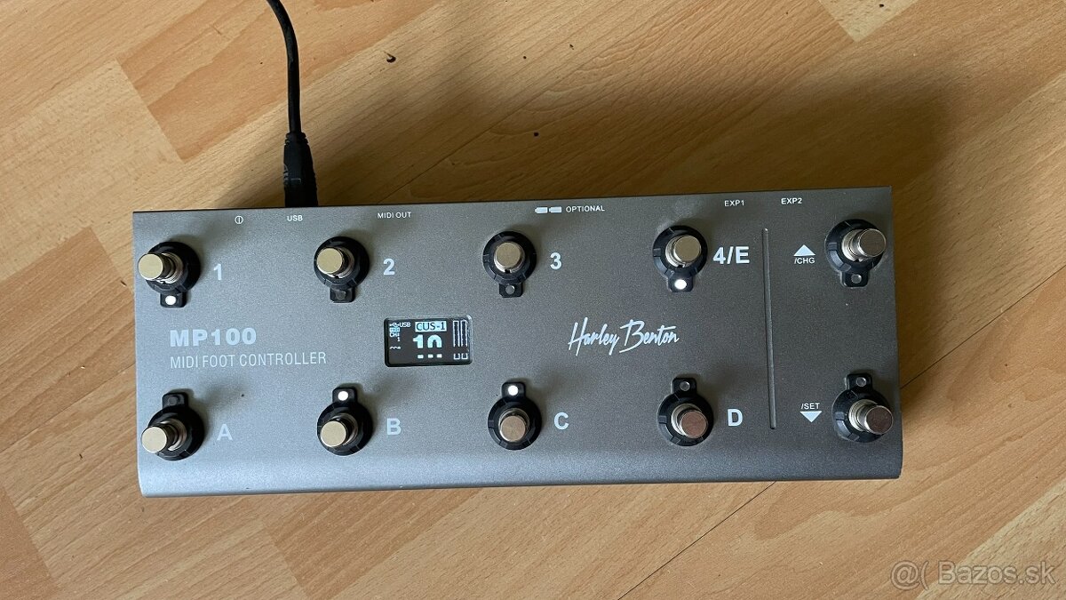 Harley Benton MP-100 MIDI Foot Controller
