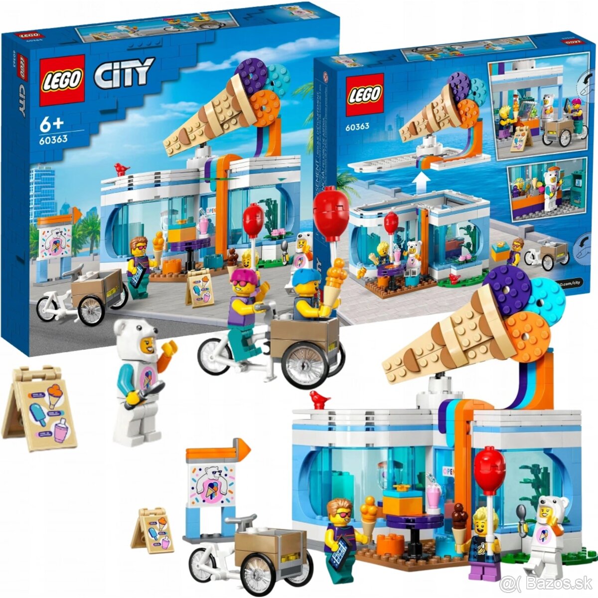 LEGO® City 60363 Obchod so zmrzlinou
