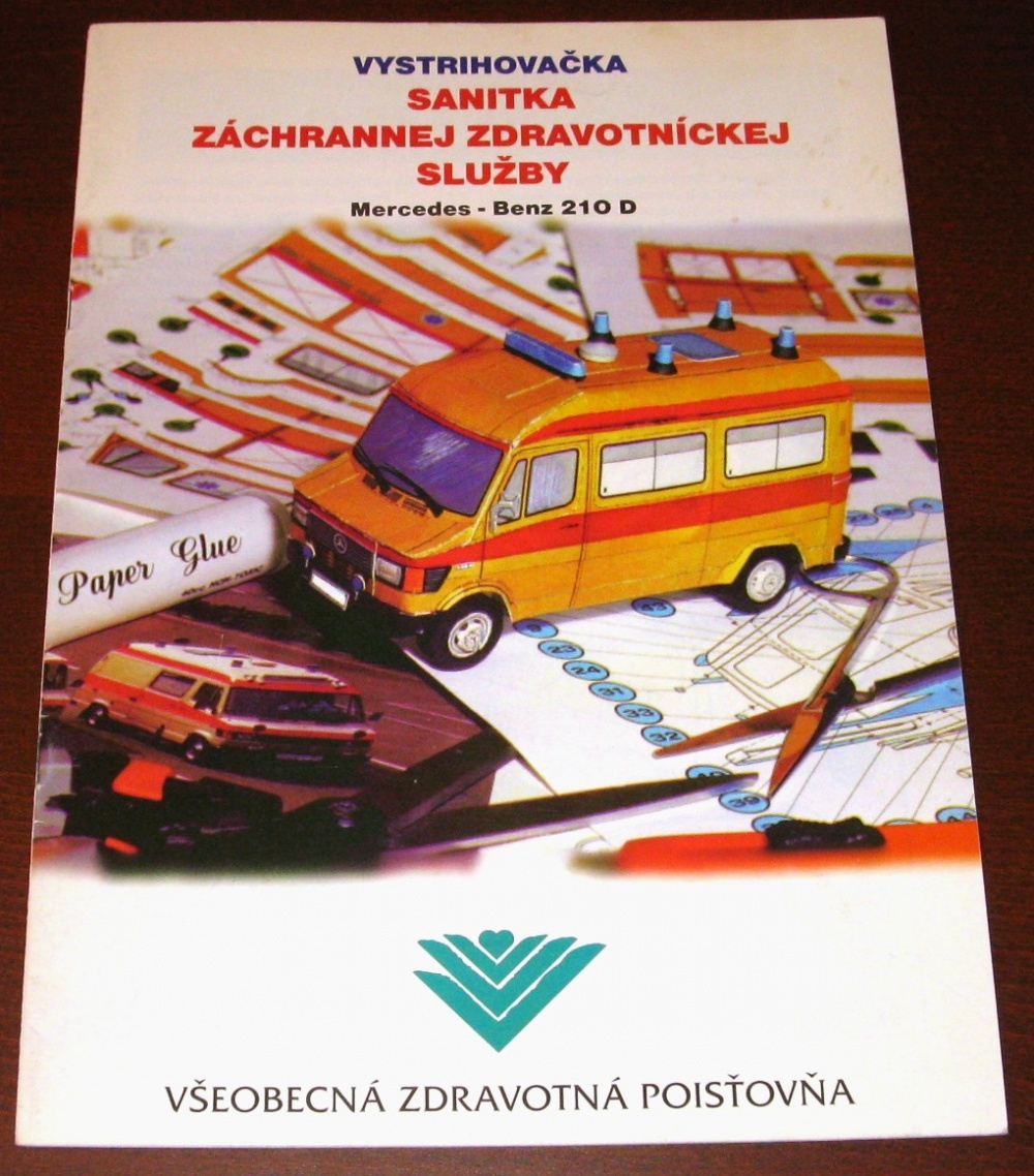 Vystrihovačka SANITKA Mercedes