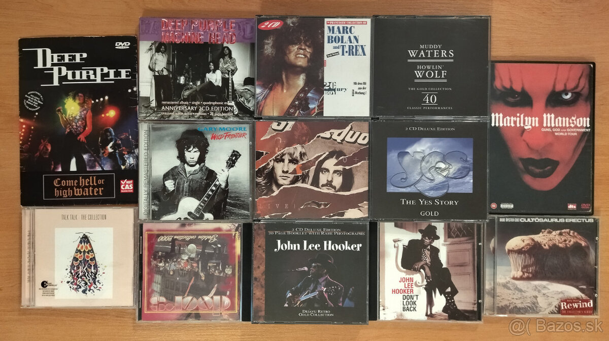 Rock, Blues, Reggae CD, DVD