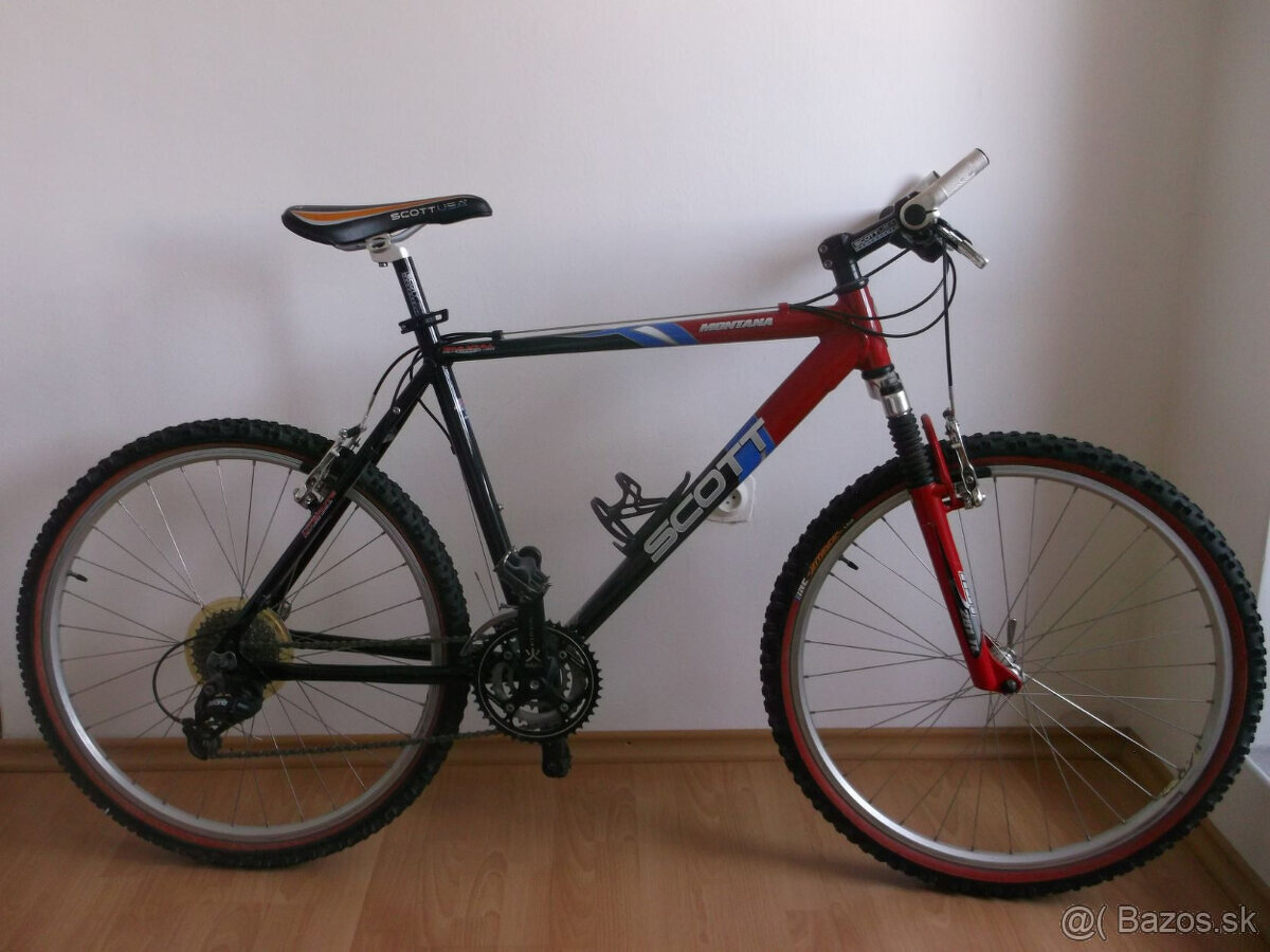 Horsky bicykel SCOTT,rám Scott,vybava,Shimano Deore STX