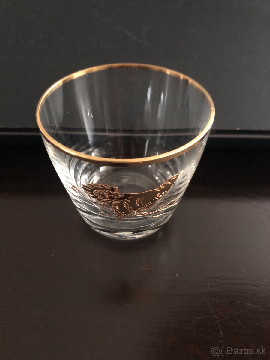 Poľovnícky motív- retro poháriky