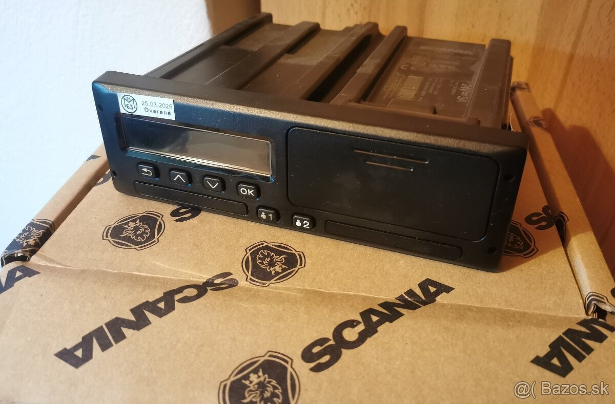 Tachograf Scania Stoneridge S5000-8 + snímač