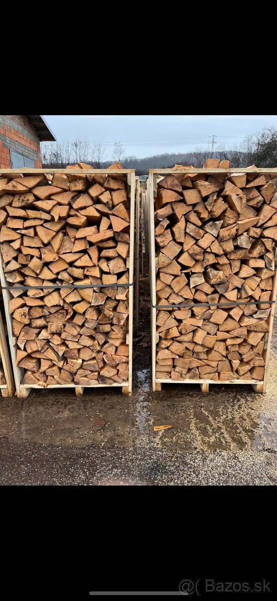 Predaj palivového dreva v paletách