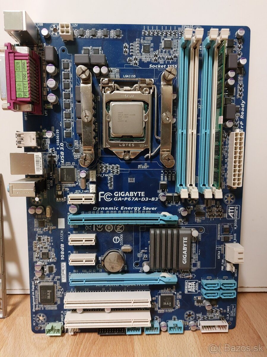 Gigabyte P67A-D3-B3 i5-2400s