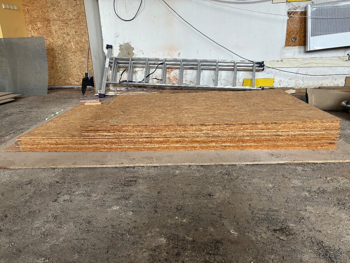 Predám OSB dosky – hrúbka 1 cm