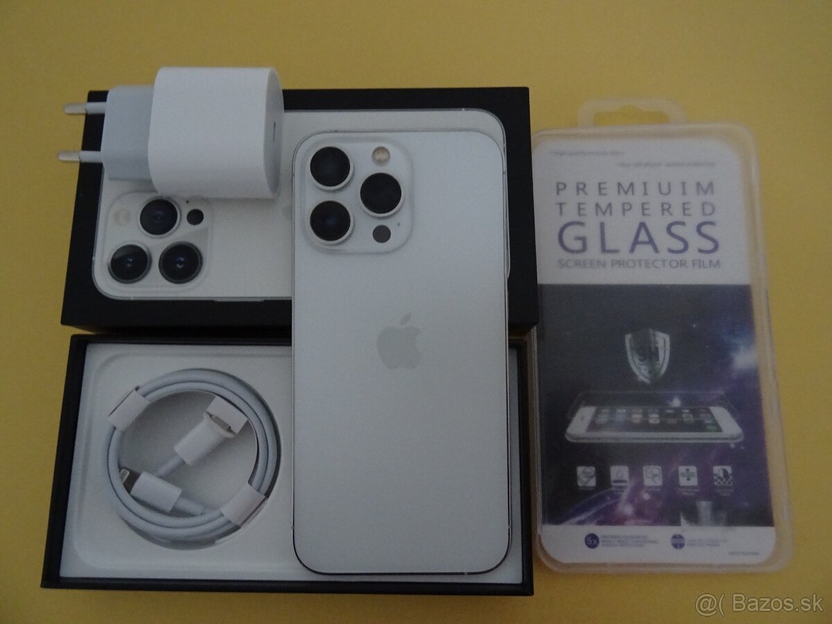 iPhone 13 PRO 256GB SILVER - ZÁRUKA 1 ROK