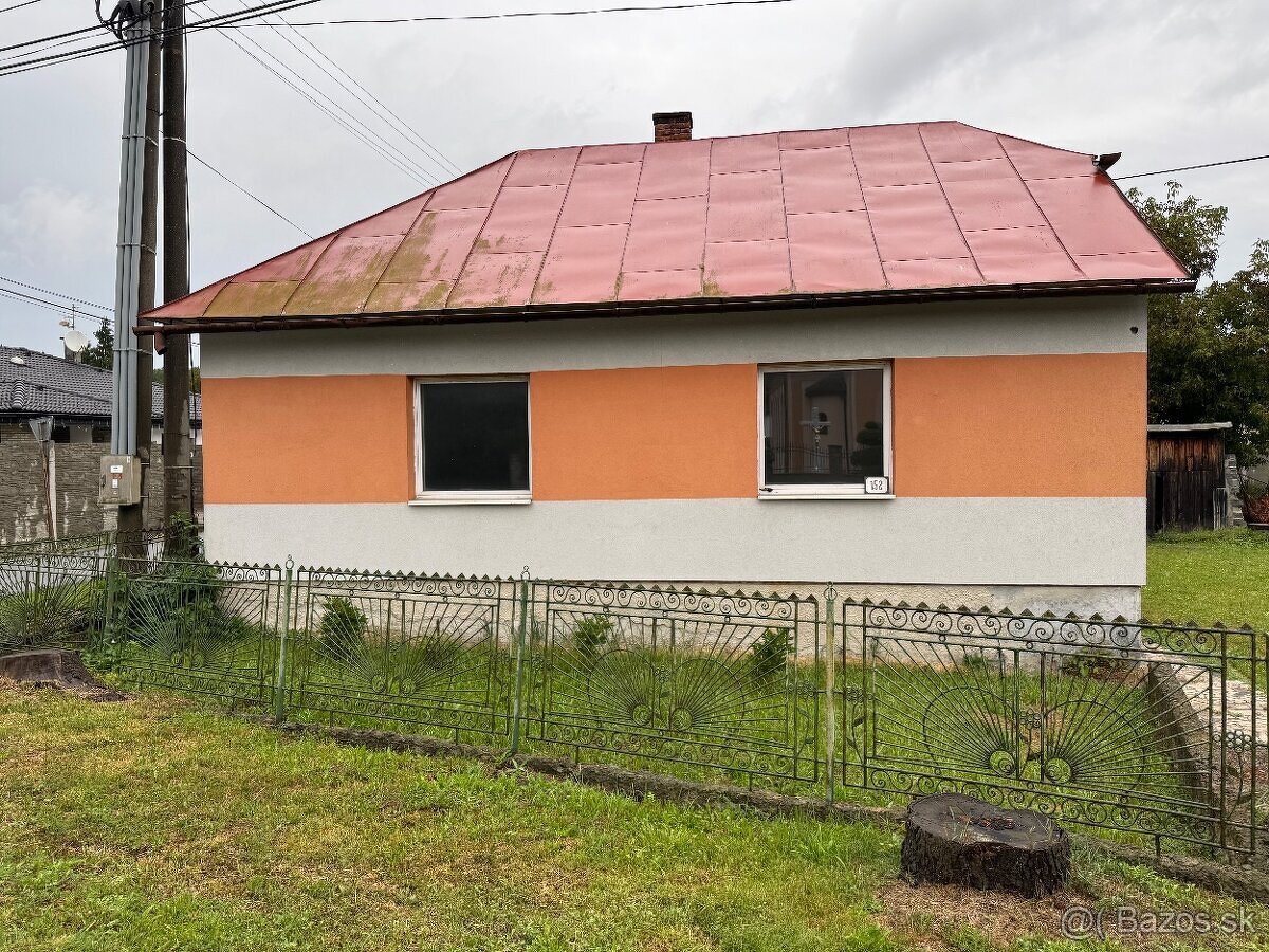 Predám rodinný dom v obci Duplín