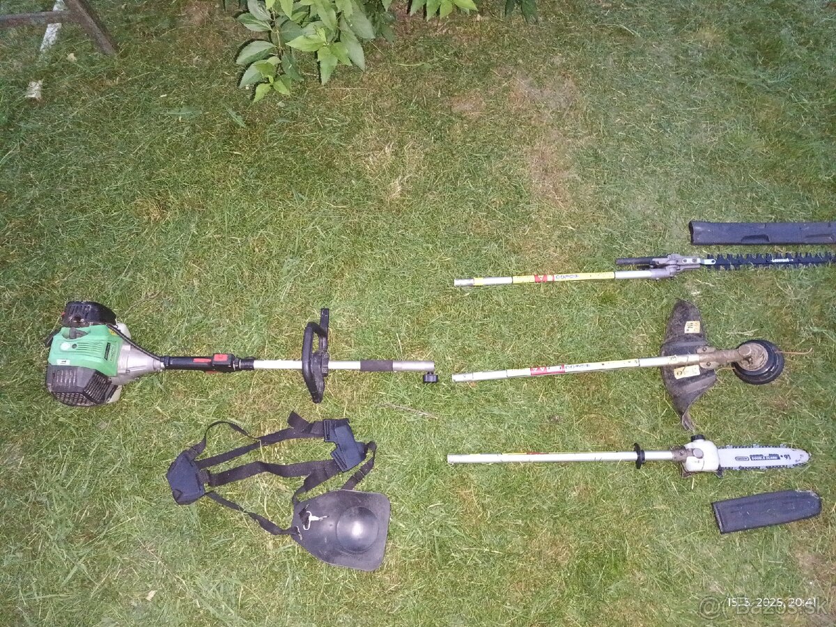 Multifunkčné zariadenie 3v1 s vymenitelnými nádstavcami