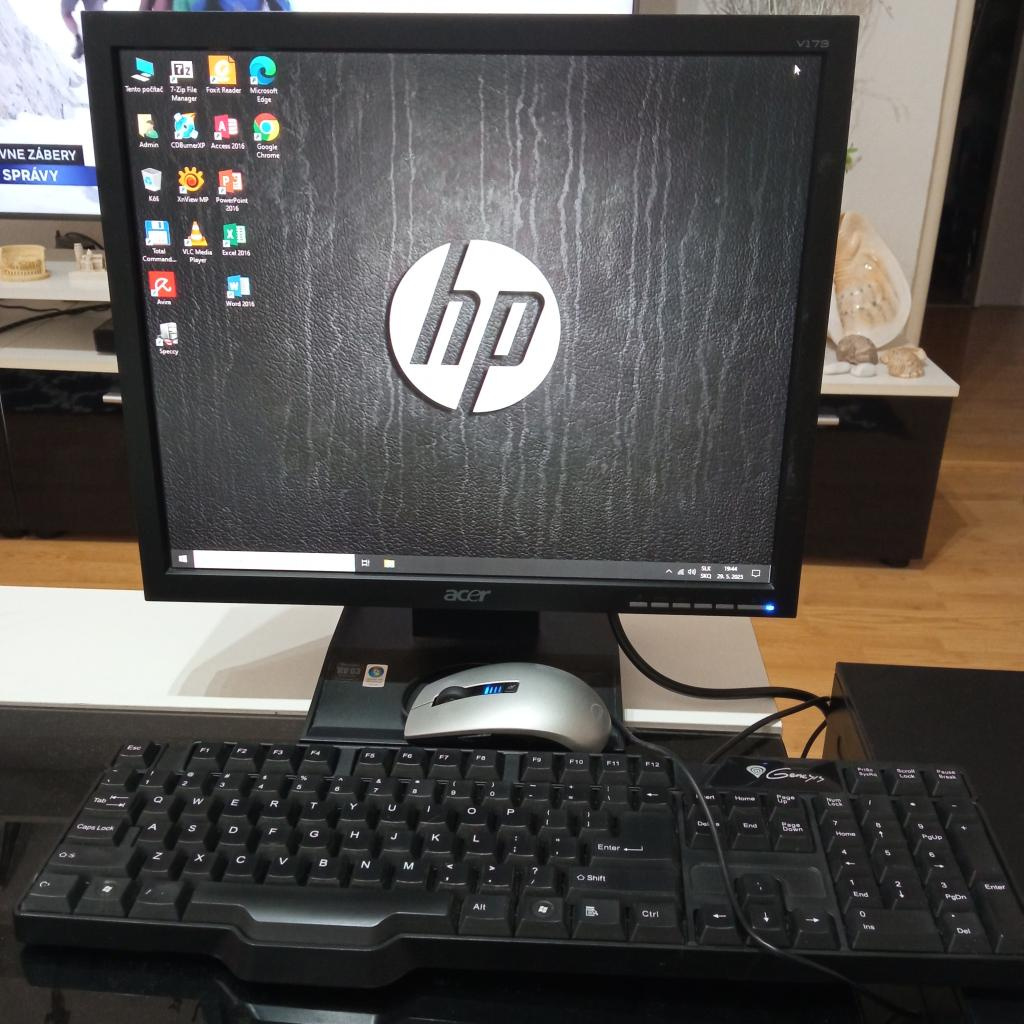 HP Compaq 8200 Elite Minitower + monitor + klávesnica a myš