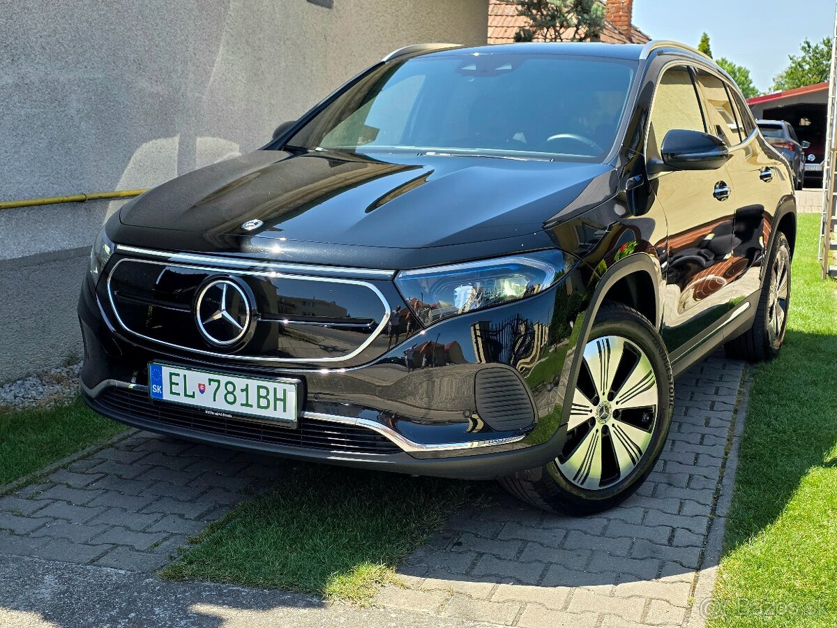 MERCEDES- BENZ EQA 250 s výkonom 140 kW 190 k len 91000km
