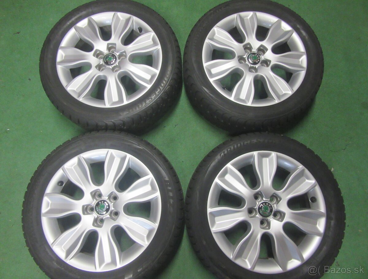 R16 Zimná sada ŠKODA FABIA rozteč 5x100 195/50R16 BRIDGESTON