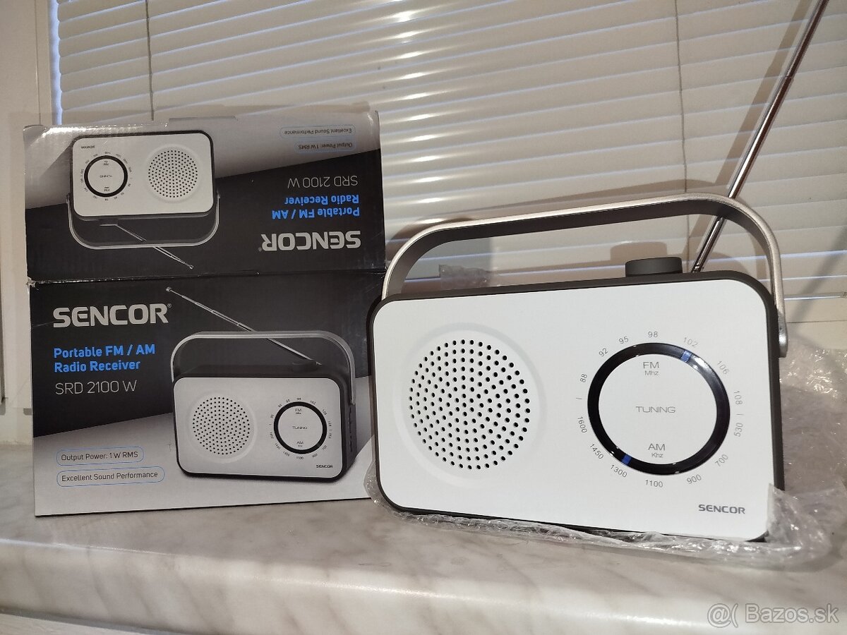 Predám rádioprijímač SENCOR 2100W