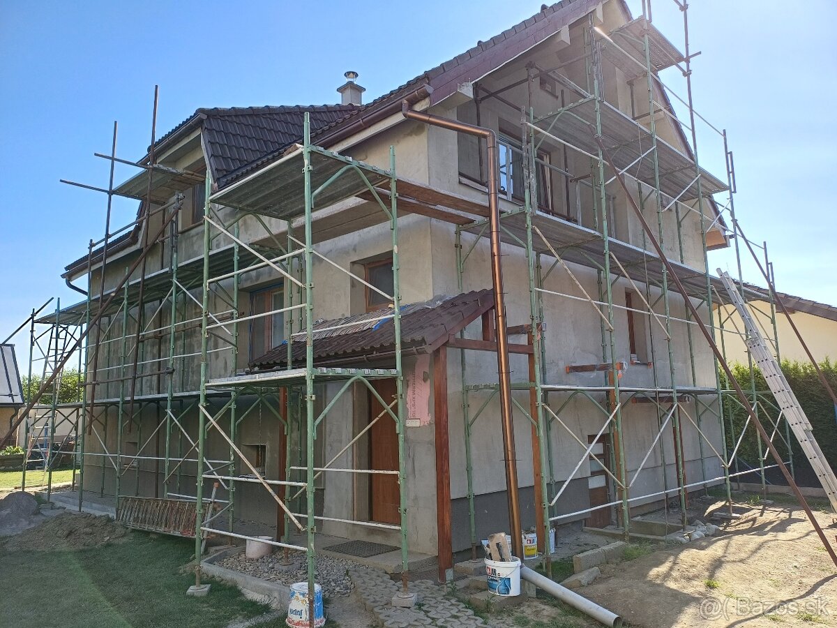 Prenajmem rámové lešenie – 160 m²