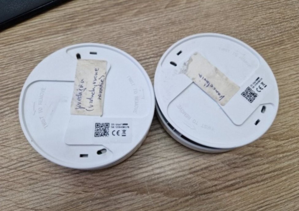 iGET Security M3P14 - Použitý bezdrôtový detektor