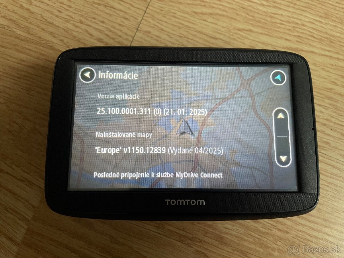 GPS navigacia tomtom
