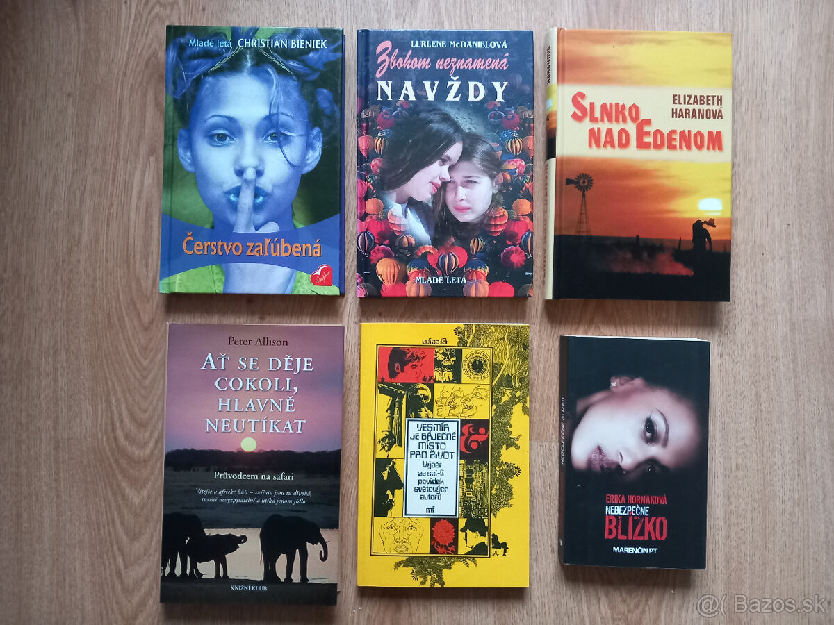 Staršie knihy po rodičoch v peknom stave - kus 1€