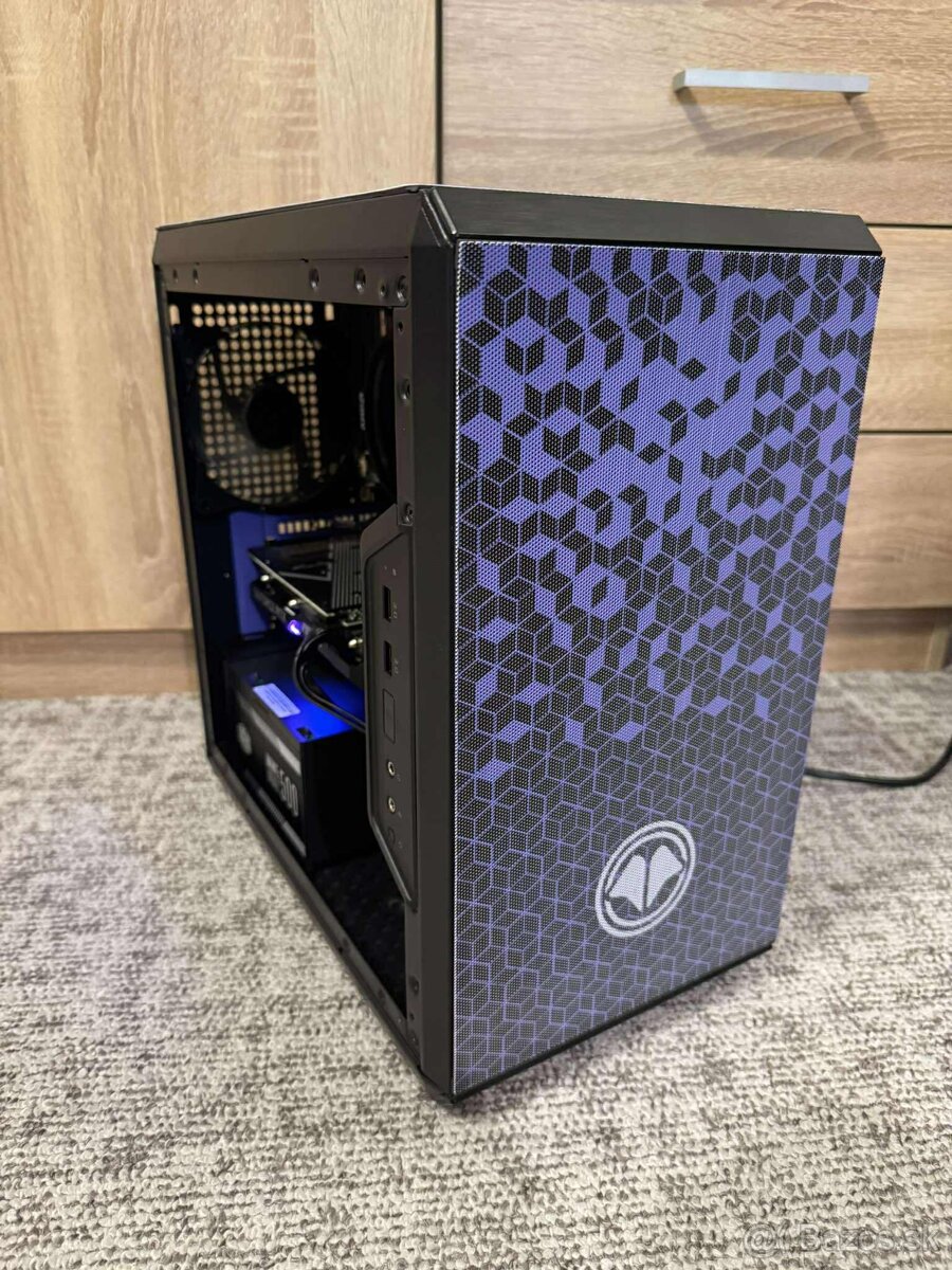 Herné PCčko Ryzen 5 5600G/ RTX 3050 / 16GB/ 500Gb NvMe