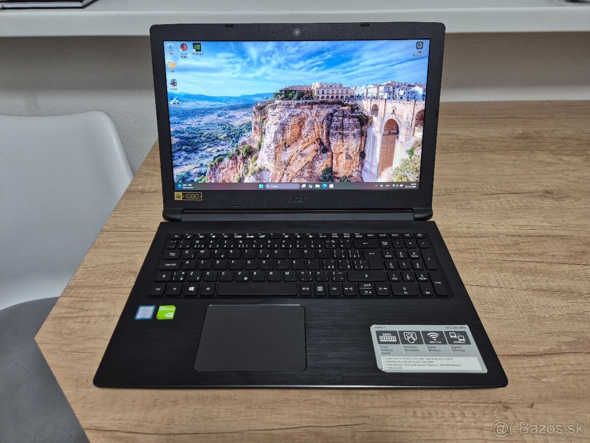 Acer Aspire 3 A315-53G /i3-8130U/8GB RAM/FHD/256GB SSD/MX130