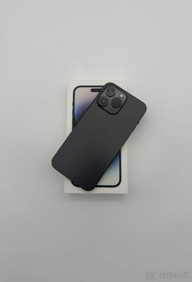 iPhone 14 Pro Max 128GB Space Black (100% Batéria) + DARČEK