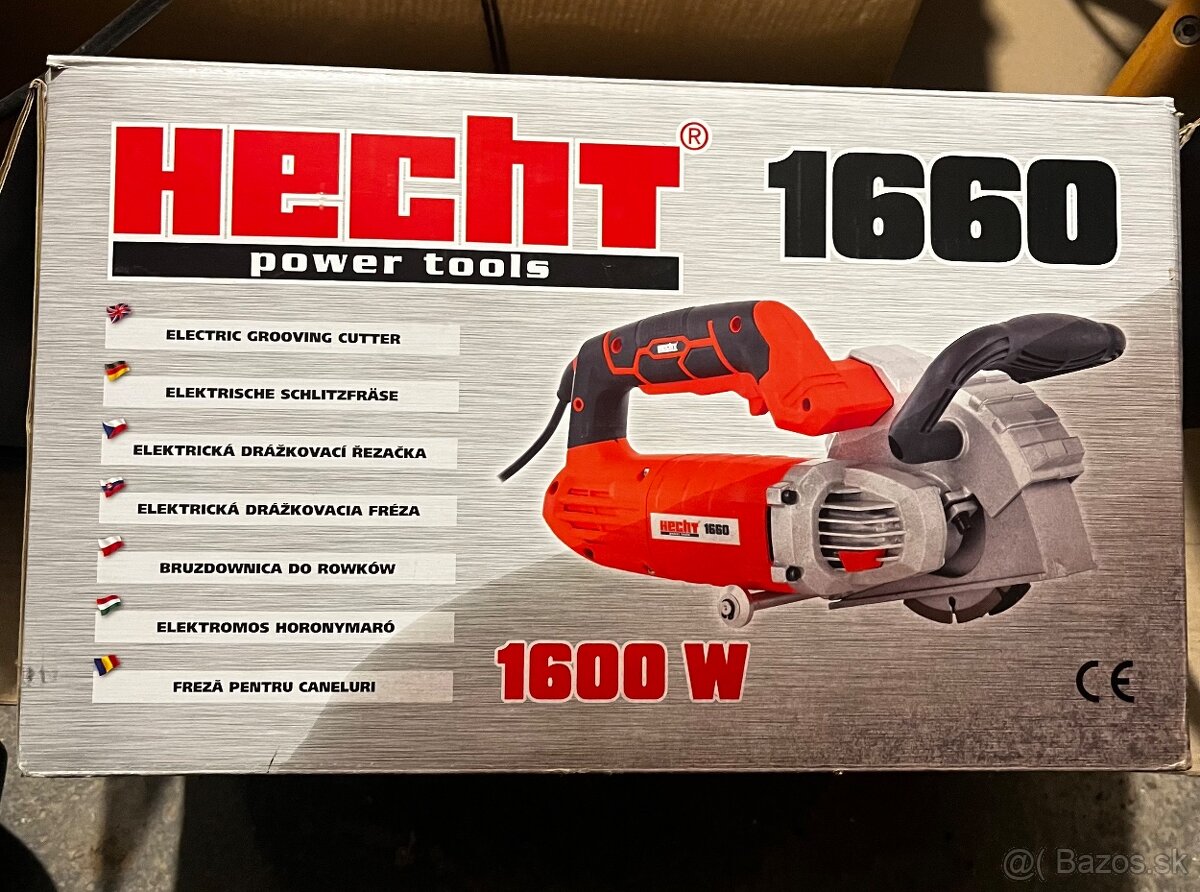 Elekt. Dražkovacia freza HECHT 1660