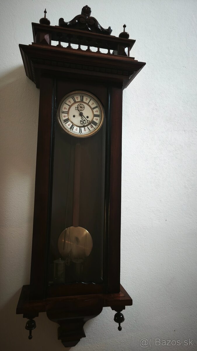 Predám starožitné hodiny SCHLENKER KIENZLE 1890